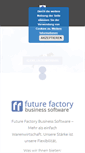 Mobile Screenshot of futurefactory-software.com